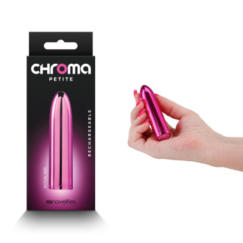 Віброкулька NS Novelties, що перезаряджається, Chroma Petite, рожевий
