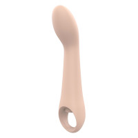 Вібратор Dream Toys Nude Ivy для точки G, бежевий