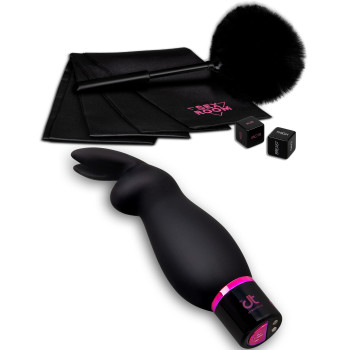 Набір аксесуарів для сексу Dream Toys Sex Room Raunchy, 6 предметів, чорний/рожевий