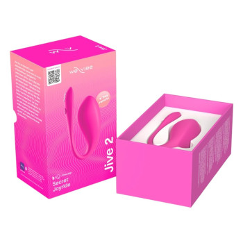 Віброяйце з функцією керування телефоном Jive 2 by We-Vibe Electric Pink