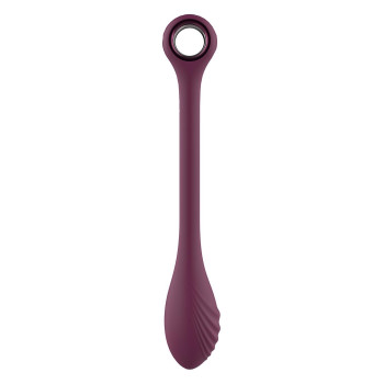 Вибратор для точки G регулируемый DreamToys Glam, фиолетовый